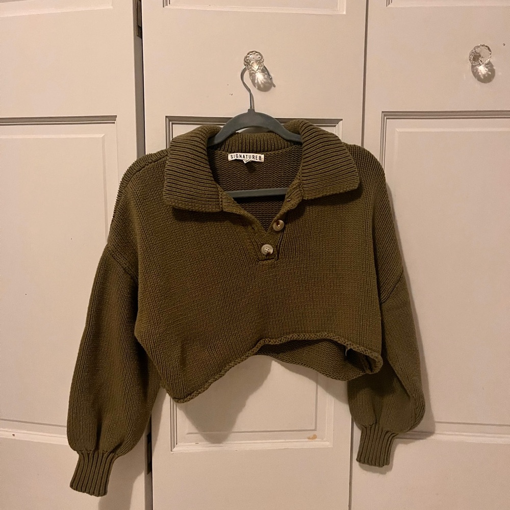 Small Army green sweater